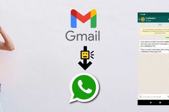 Send WhatsApp from Gmail