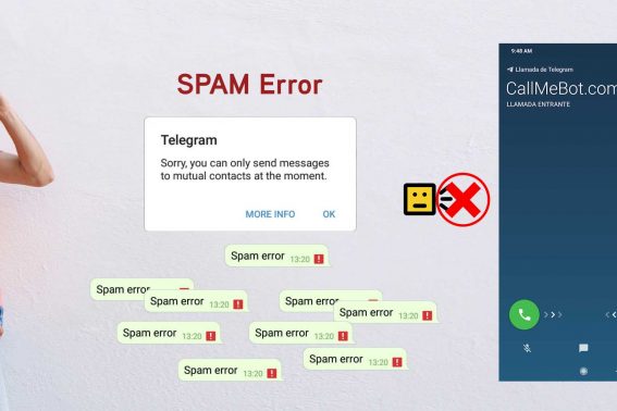 Telegram SPAM error